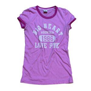 PINK Victoria's Secret Purple Short Sleeve Tee